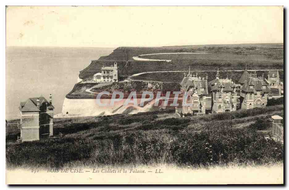 CPA Bois De Cise Les Chalets et La Falaise