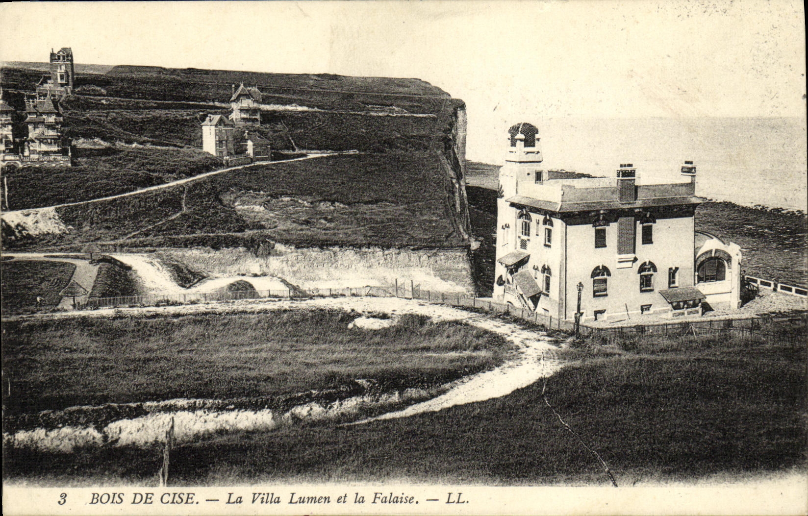CPA Bois De Cise La Villa Lumen et La Falaise