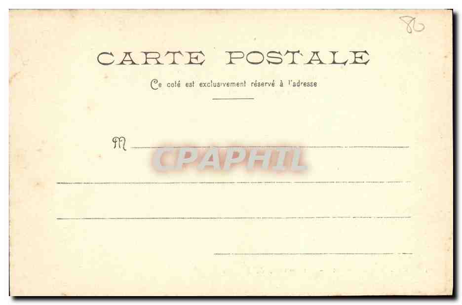 CPA Poix De La Somme La Montee de l Eglise  — Back
