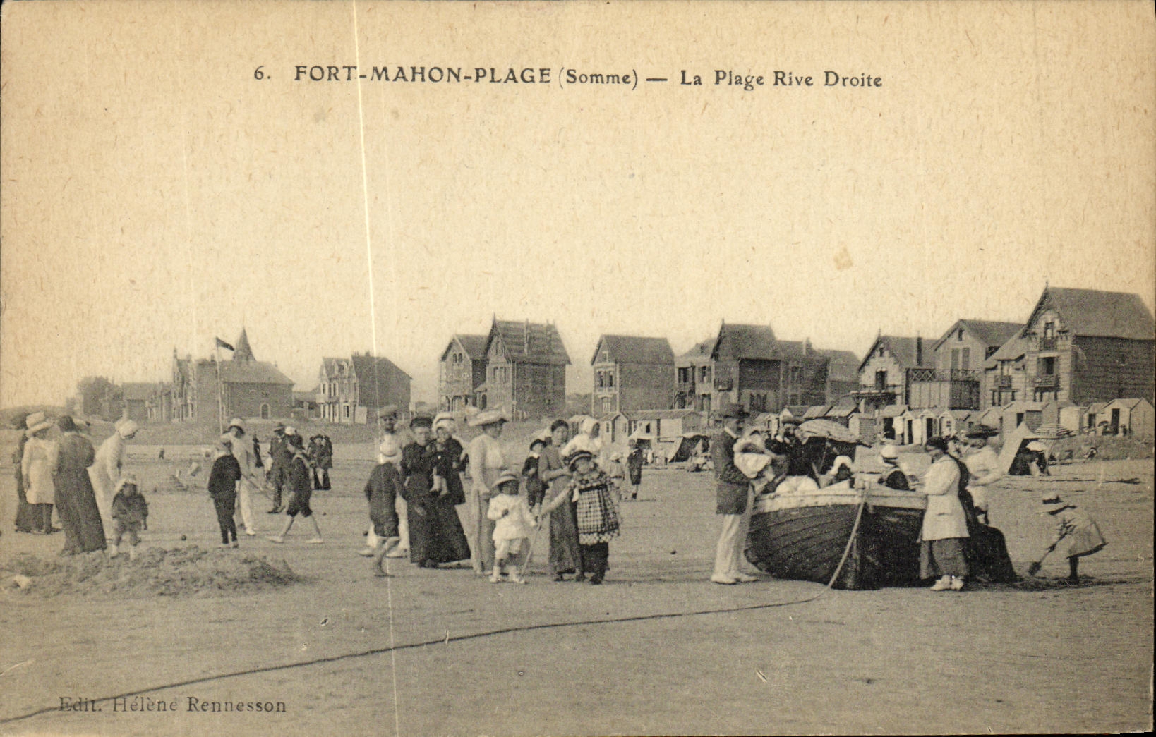 CPA Fort Mahon Plage La Plage Rive Droite 