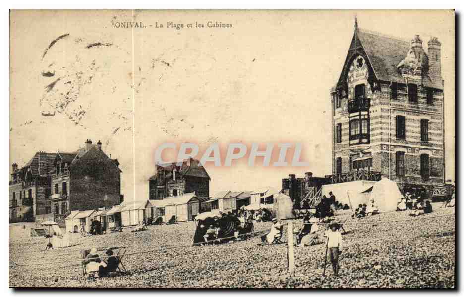 CPA Onival La Plage et Les Cabines