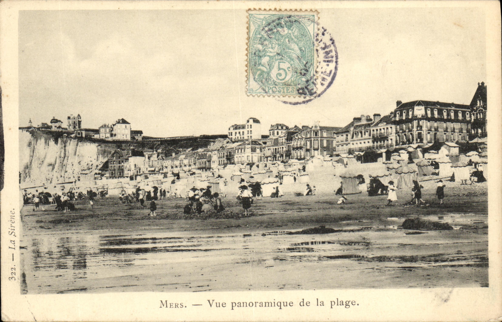 CPA Mers Vue Panoramique de La Plage 