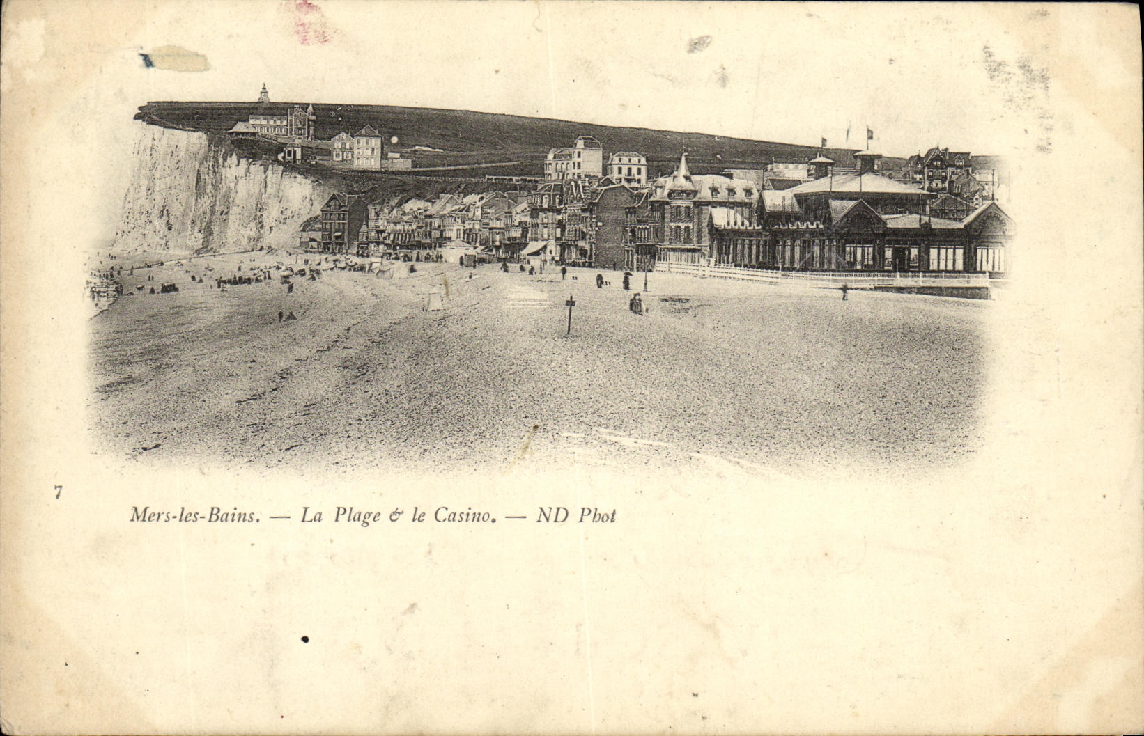 CPA Mers les Bains La Plage et Casino 