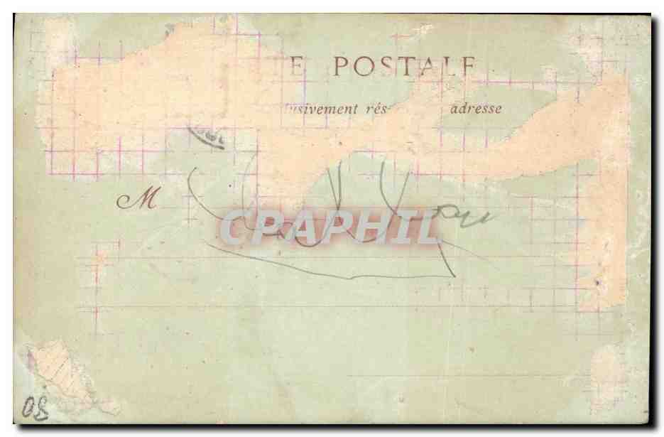 CPA Mers les Bains La Plage et Casino  — Rückseite