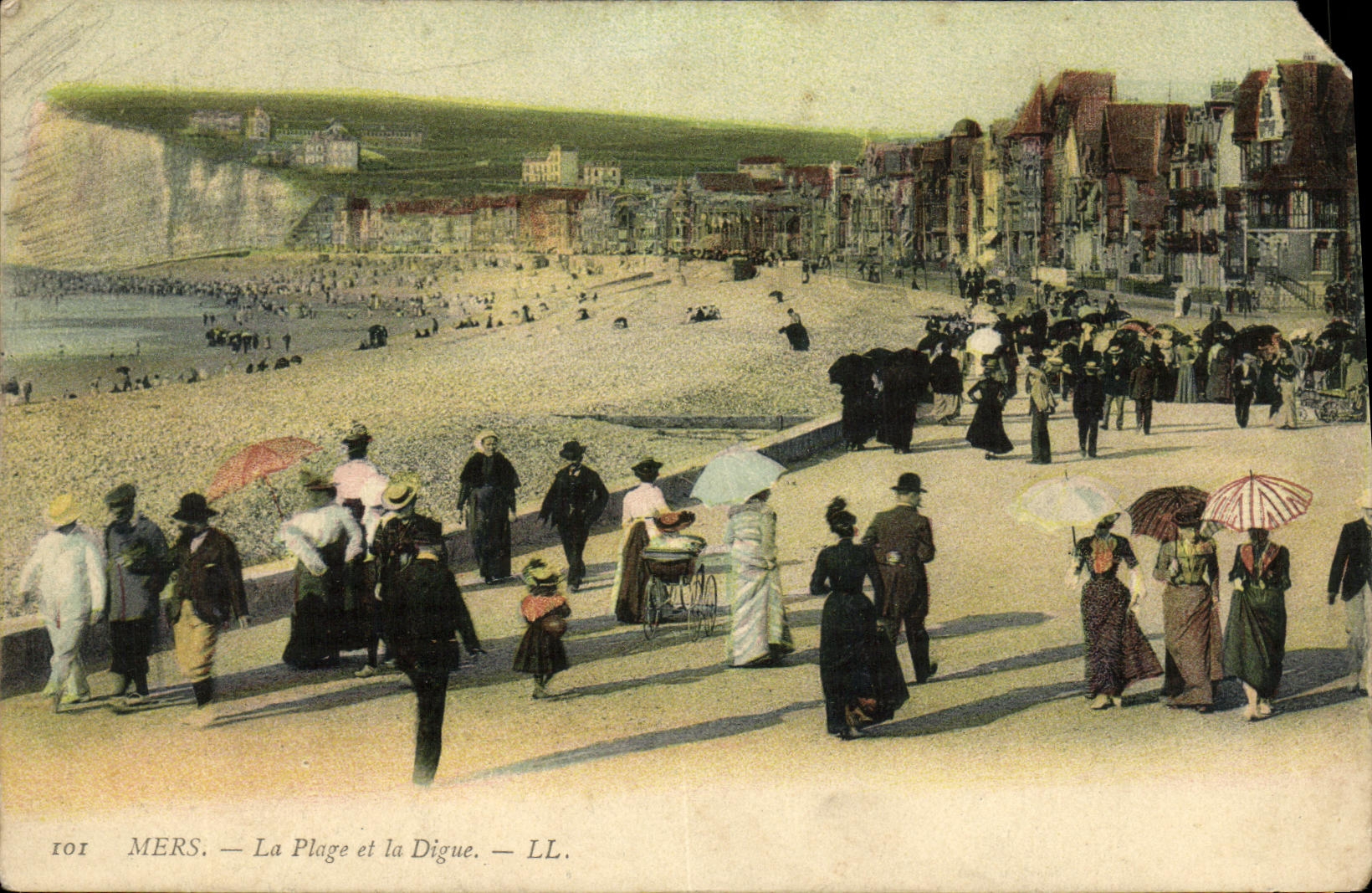 CPA Mers La Plage et La Digue 