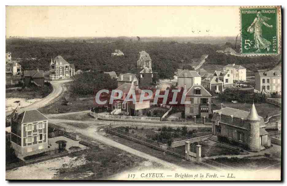CPA Cayeux Brigton et La Foret 