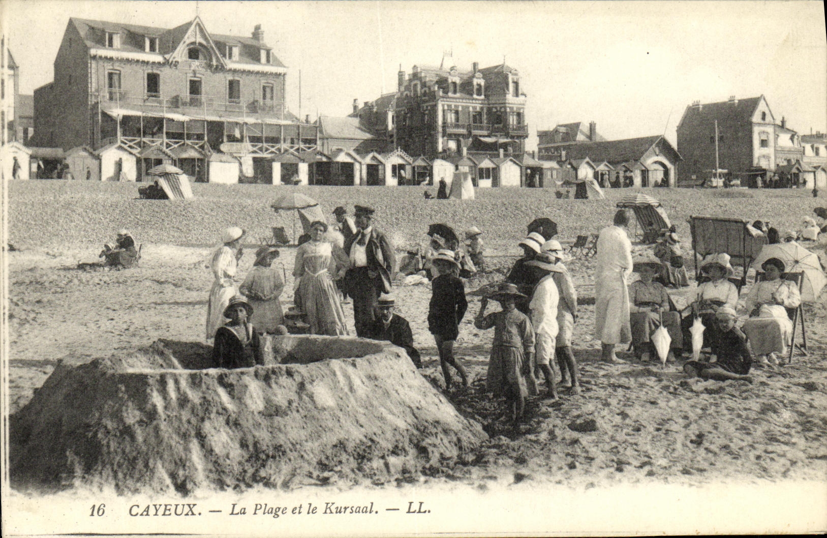 CPA Cayeux La Plage et Le Kursaal 