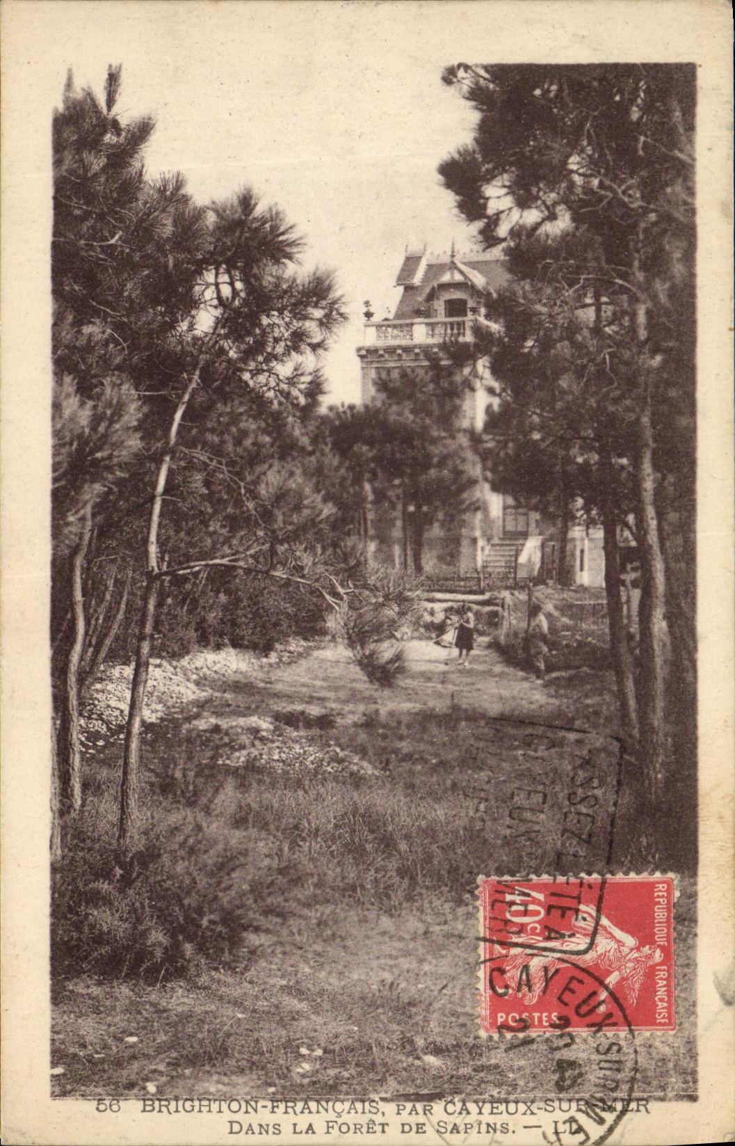 Brighton-français — dans la forêt de Sapins — par Cayeux-sur-Mer