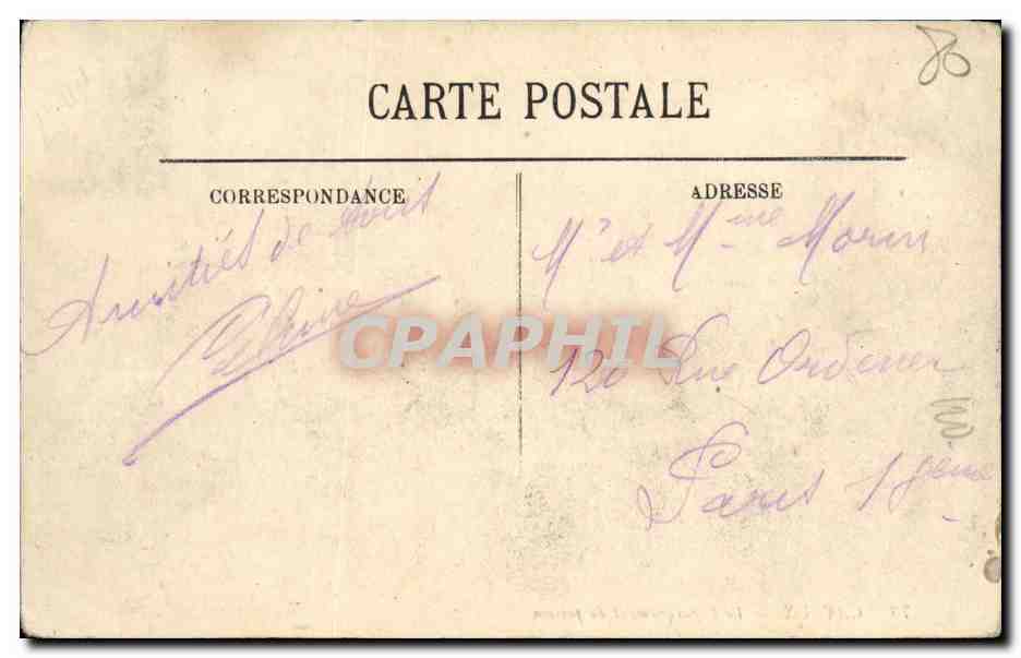 Cayeux — Le Débarquement du poisson — LL, n°79 — Verso