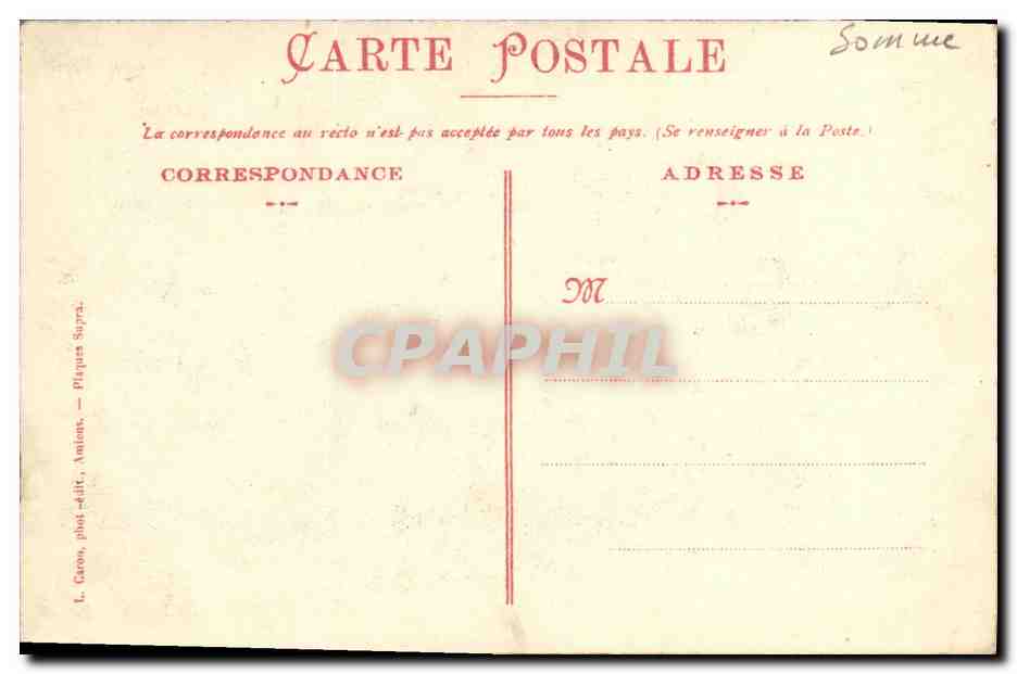Amiens — Cathédrale — Les Scènes du Dernier Jugement — L. C. — n° 176 — Reverso