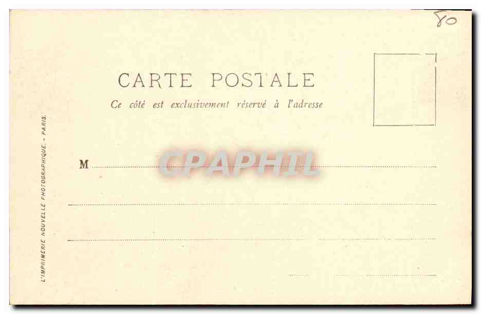 CPA Amiens La Cathedrale Le Portail  — Rückseite