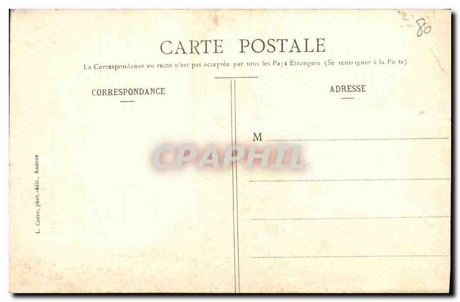 Amiens - Kathedrale - Das weinende Kind - Meisterwerk von Blasset — Rückseite