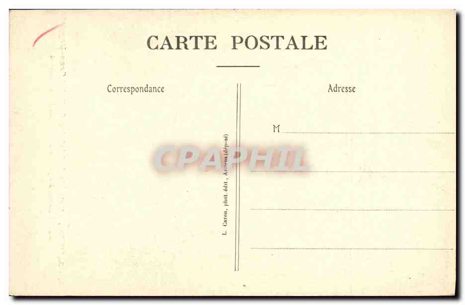 Amiens - Cathédrale, Histoire de Saint Jean-Baptiste révélant sa mission — L. Caron, phot. édit., Amiens (Dipp-86) — Rückseite