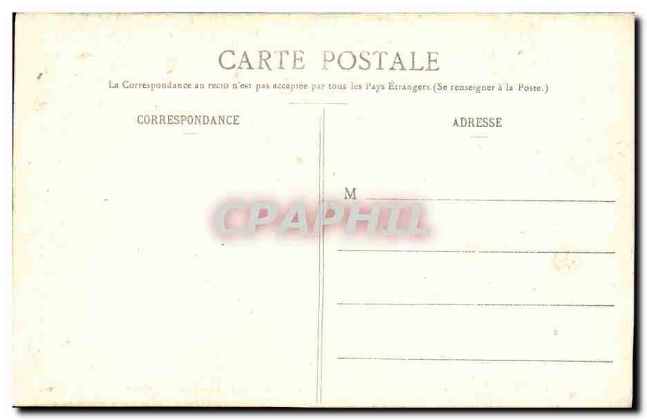 CPA Amiens Cathedrale Porehe St Firmin  — Rückseite