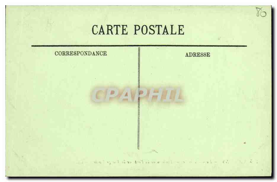 CPA Amiens La Cathedrale Linteau de La Porte de la Vierge Doree — Rückseite