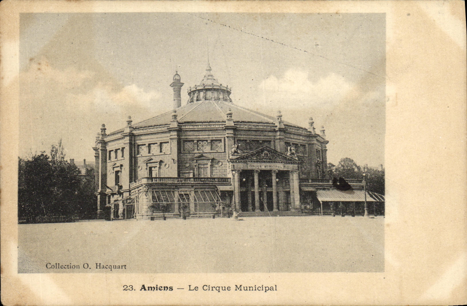 CPA Amiens Le Cirque Municipal 