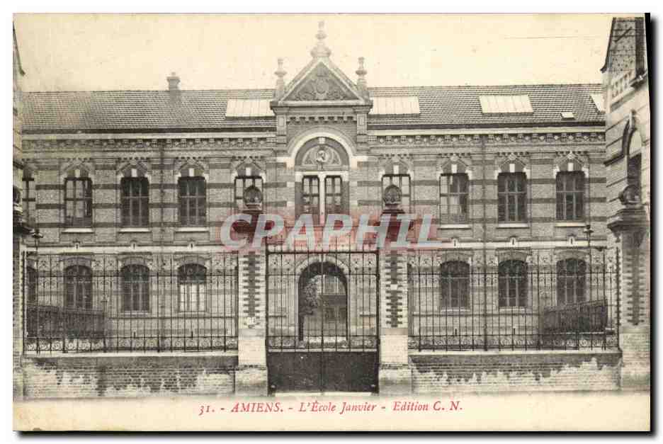 CPA Amiens L Ecole Janvier 