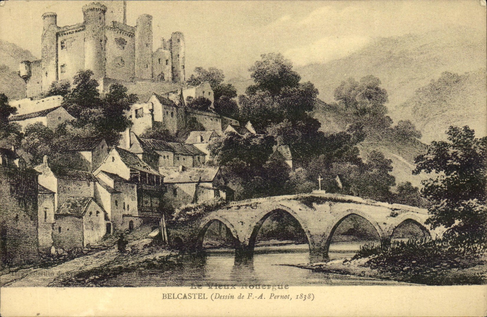 CPA Belcastel Le Vieux Rouergue