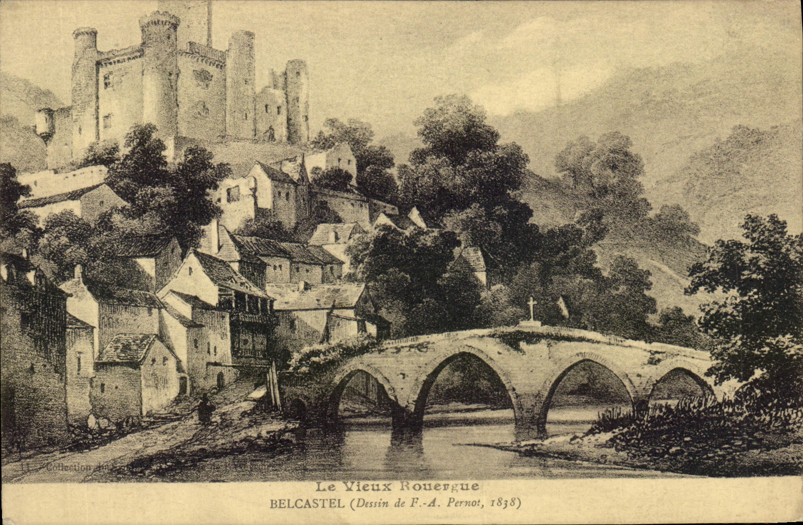 CPA Belcastel Le Vieux Rouergue