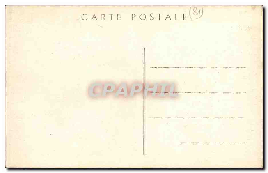 Hostellerie du Vieux Cordes (XIIIe siècle) — Intérieur de la Salle à Manger — Téléphone n°12 — Verso