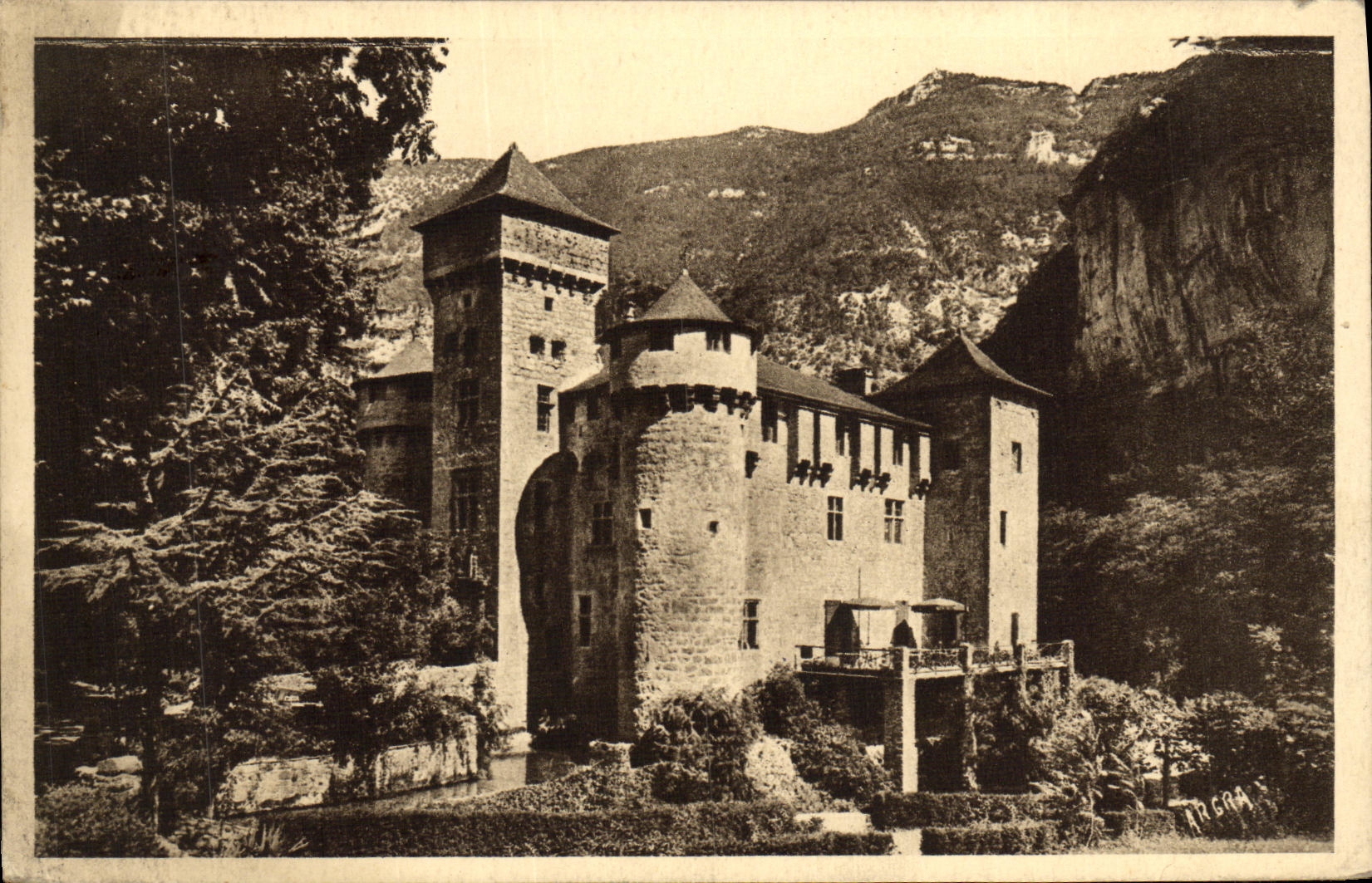 CPA Gorges du Tarn Le Chateau de la Caze