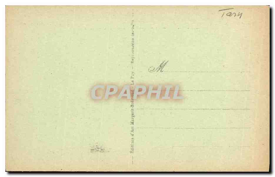 CPA Le grand viaduc de Garabit et l hotel Greze Vallee de la Truyere — Rückseite
