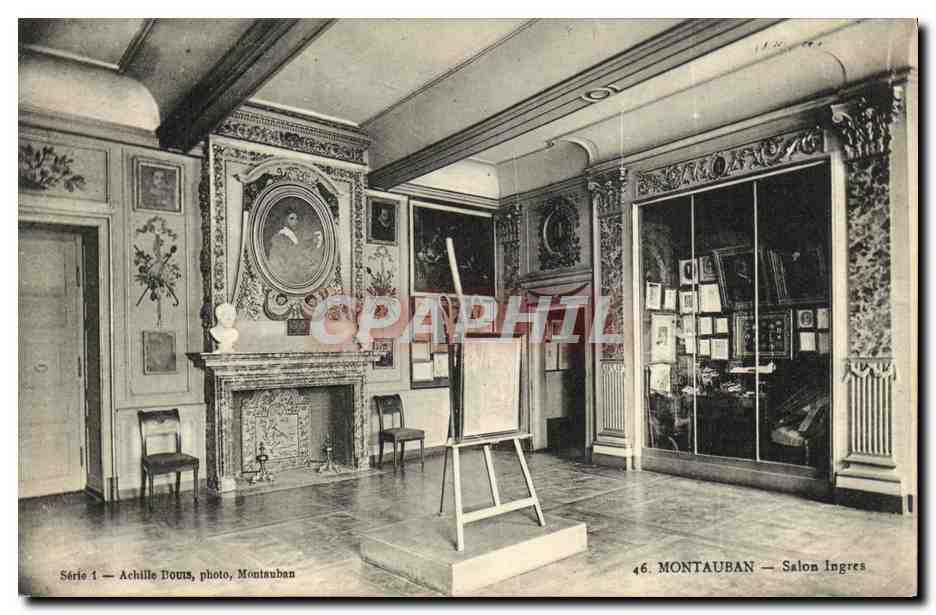 Montauban — Salon Ingres — Achille Bours, photo, Montauban