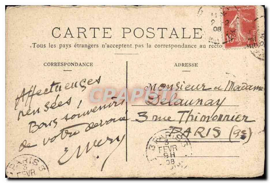 Saint-Paul du Var — Porte fortifiée — Au Pays Bleu — Verso
