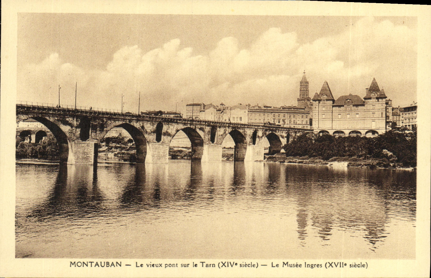 CPA Montauban Le Vieux Pont sur le Tarn