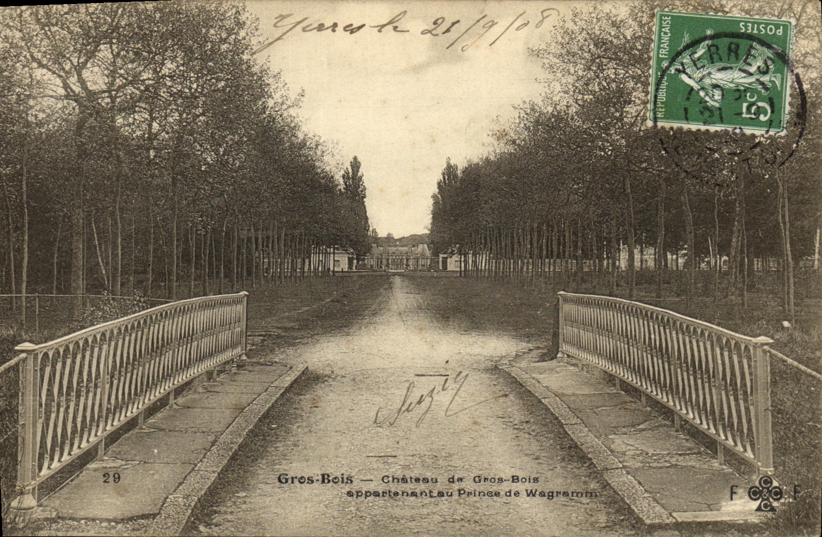 Gros-Bois — Schloss Gros-Bois — gehörend dem Prinzen von Wagrammin