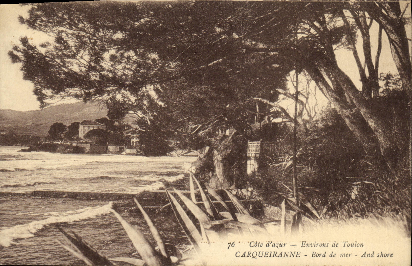 CPA Carqueiranne Bord de Mer Environs de Toulon