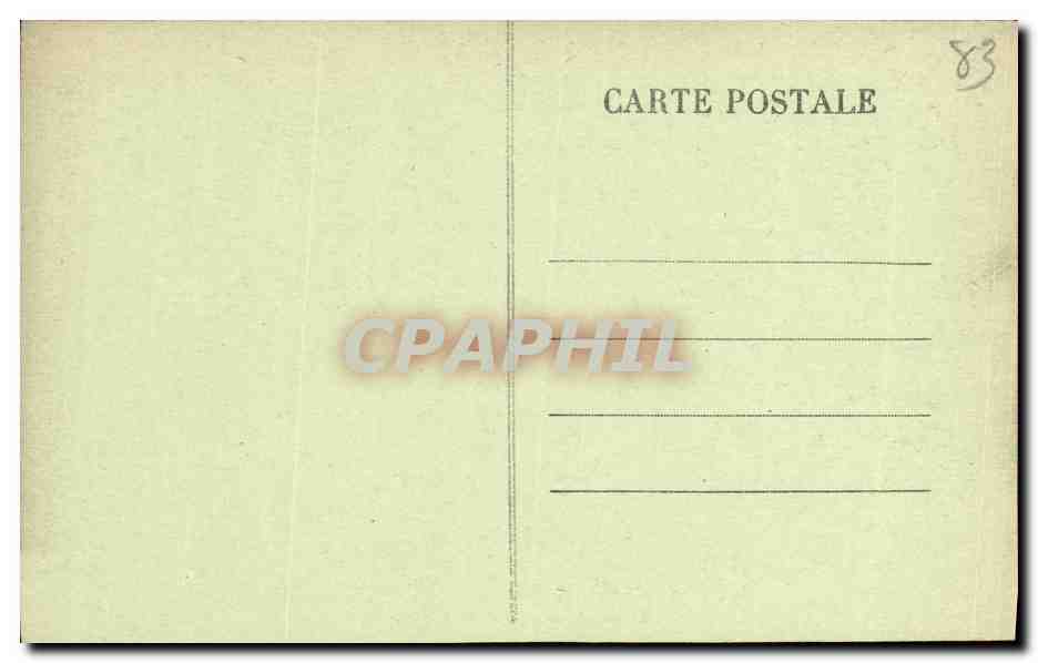 Saint-Gilles-du-Gard — Le portail de l'Église vu de profil — Basiliq. abbatiale (XIIe siècle) — Verso