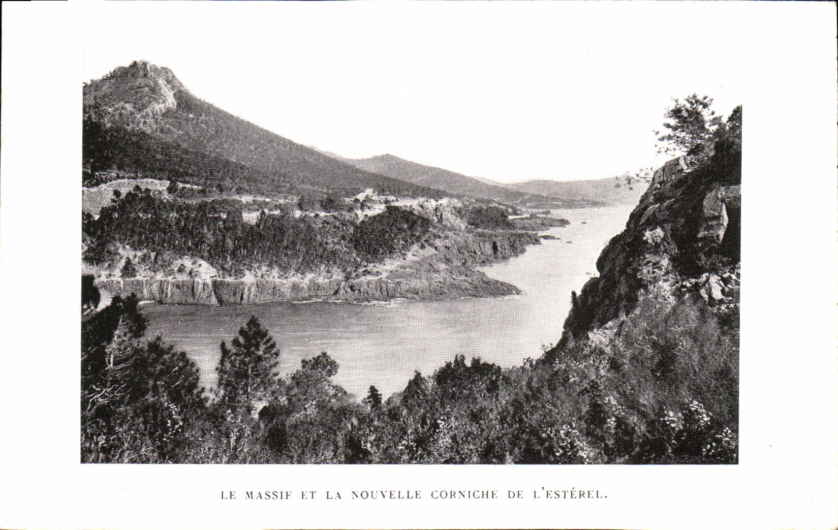 CPA Massif Et La Nouvelle Corniche De L Esterel