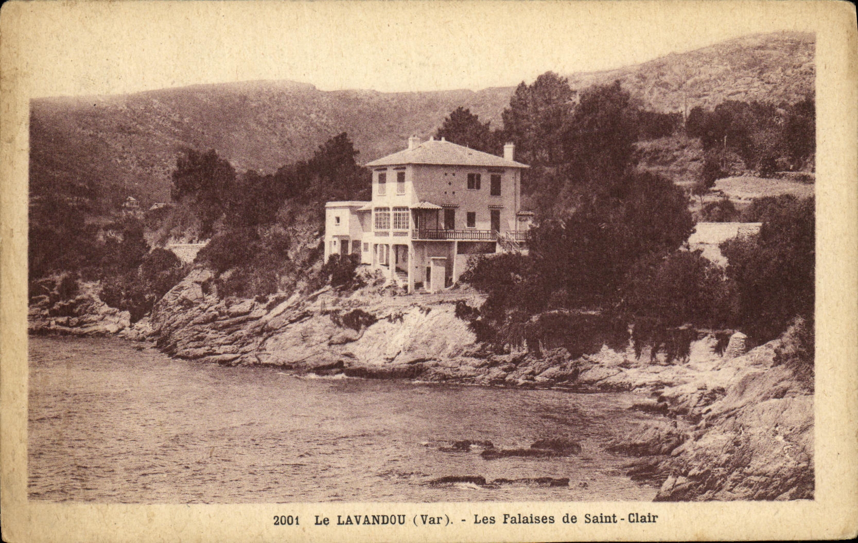 Le Lavandou (Var) — Les Palais de Saint-Clair — Editor: Etablissements Phototypiques Goulon