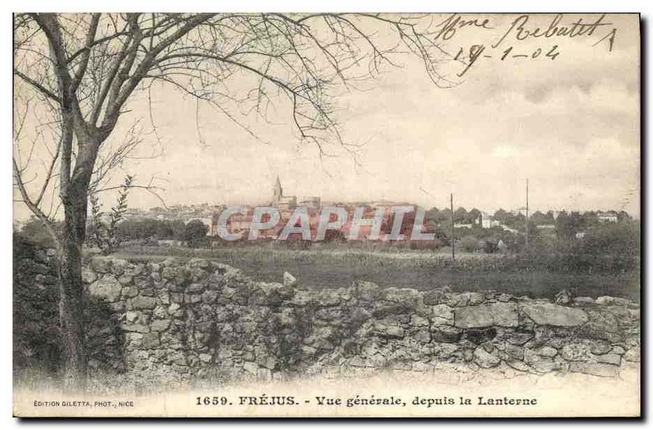 CPA Frejus Vue Generale depuis la Lanterne