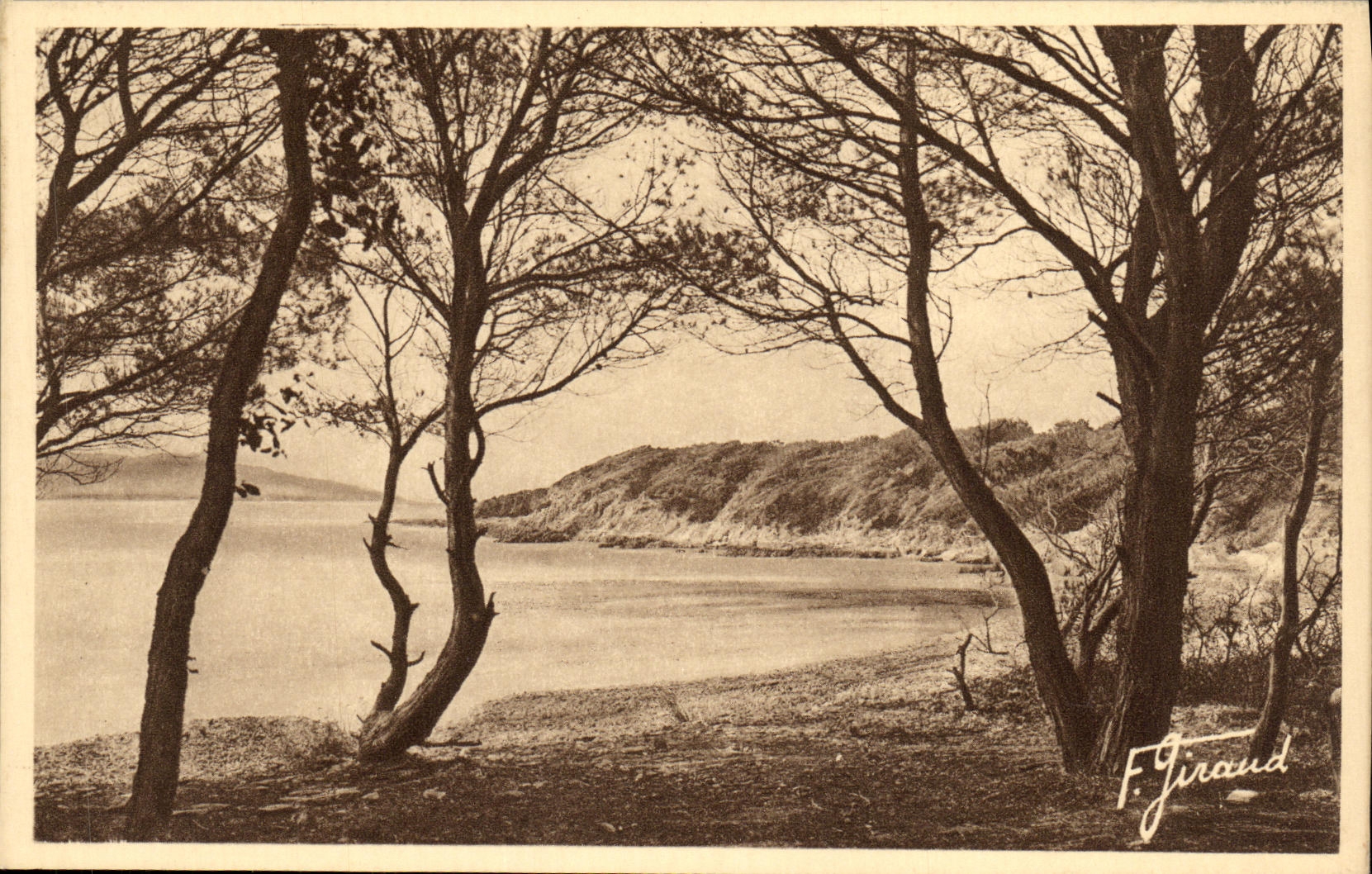 CPA Hyeres Ile de Port Cros Commune La Plage d Argent ou du Sud