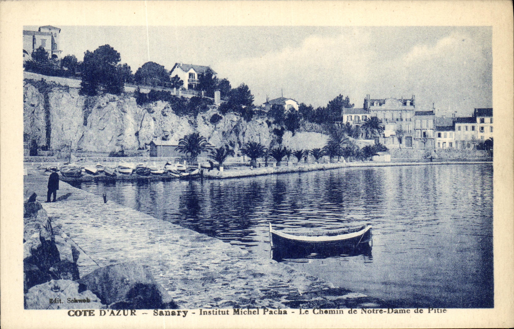 CPA Sanary Institut Michel Pacha Le Chemin de Notre Dame