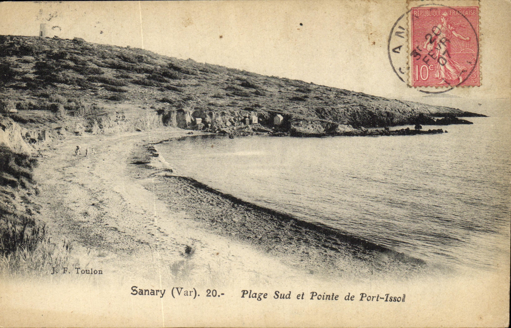 CPA Sanary Plage Sud et Pointe de Port Issol