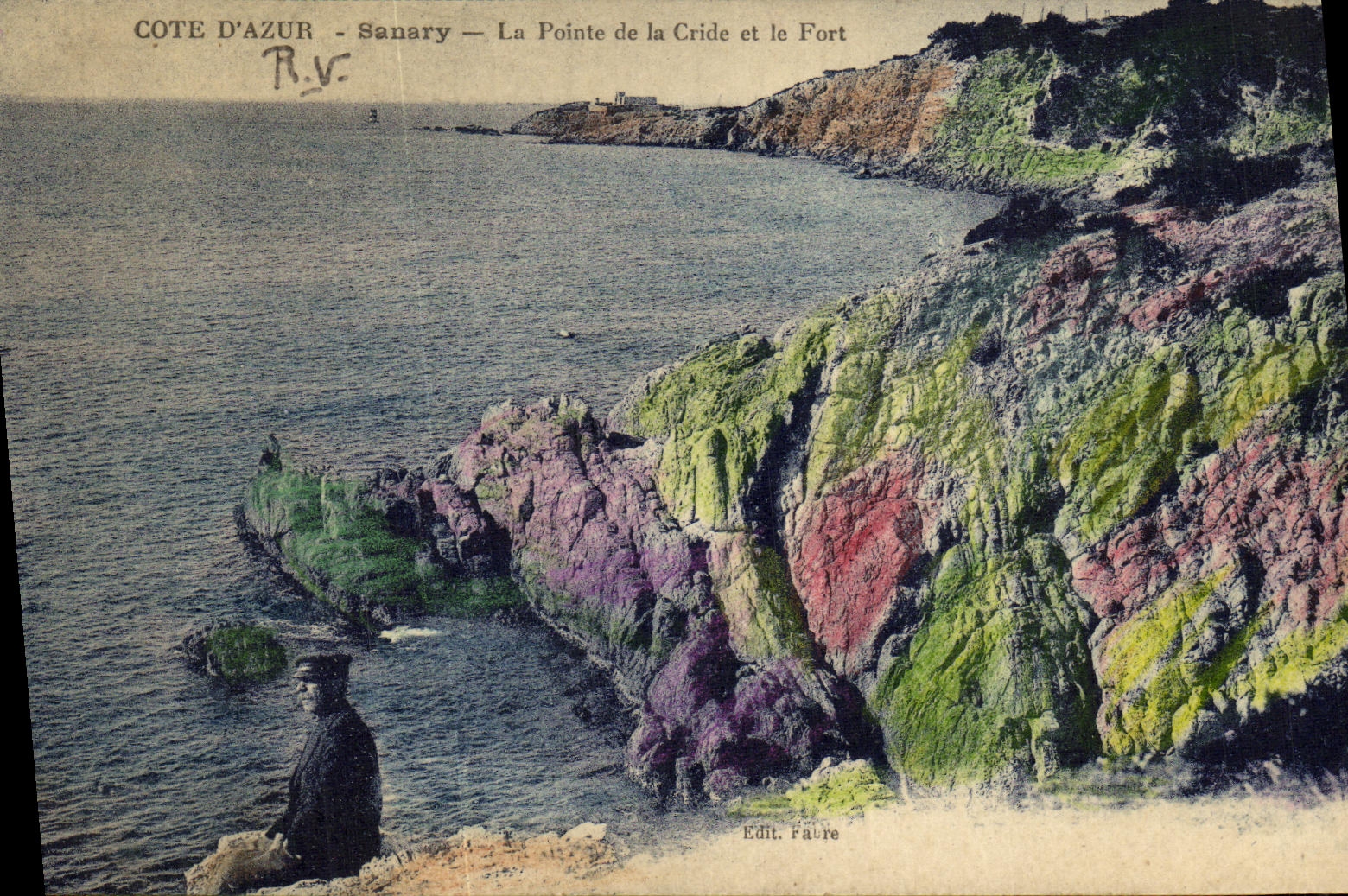CPA Sanary La Pointe de la Cride et le Fort