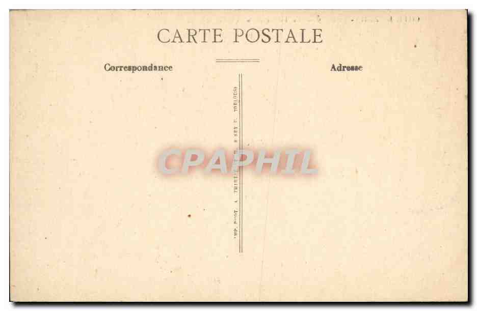 CPA Sanary La Pointe de la Cride et le Fort — Verso