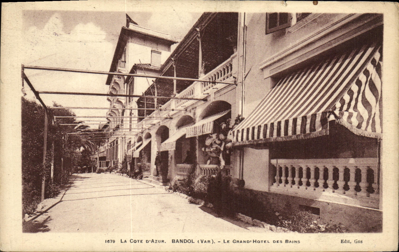 CPA Bandol Le Grand Hotel Des Bains