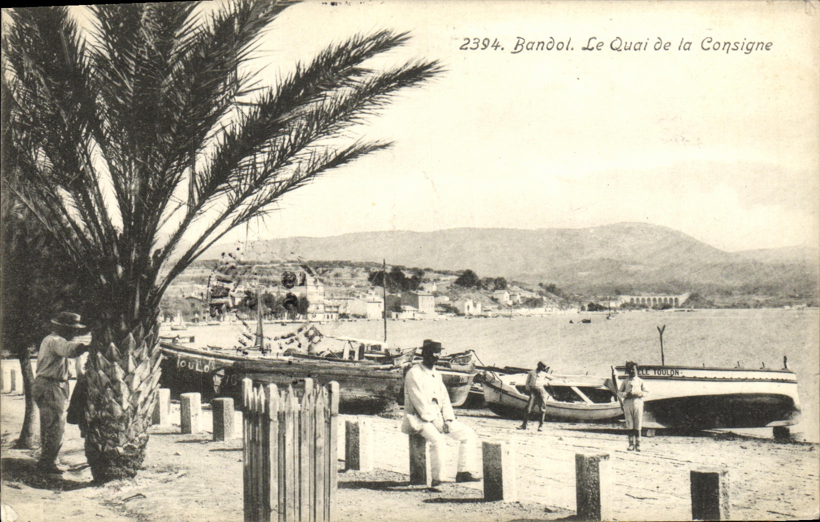 Bandol. Le Quai de la Consigne — éditeur inconnu, n° 2394