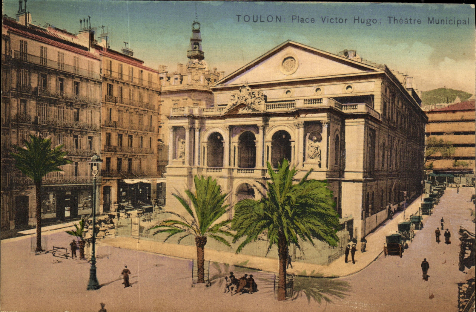 CPA Toulon Place Victor Hugo Theatre municipal