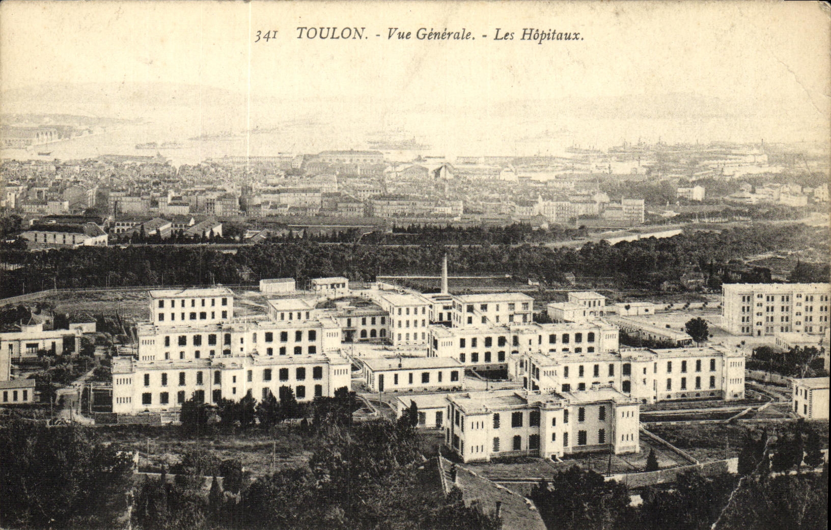 Toulon - Vue Générale - Les Hôpitaux