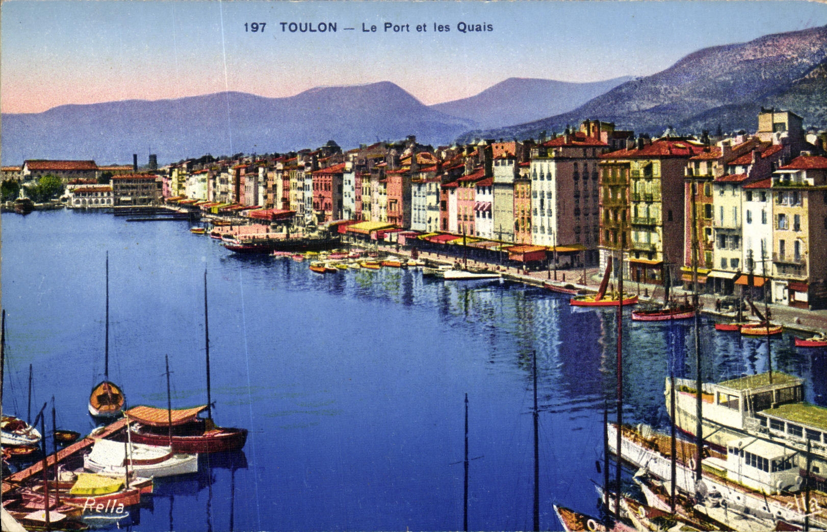 CPA Toulon Le Port et les Quais