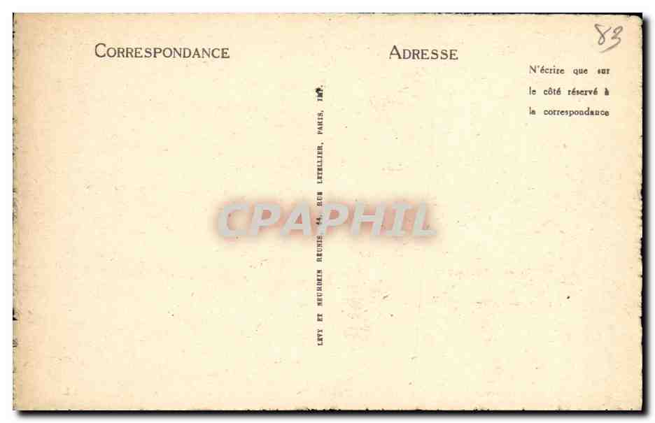 Environs de Toulon — Les Rochers Sainte-Marguerite — LL, n°16 — Reverso