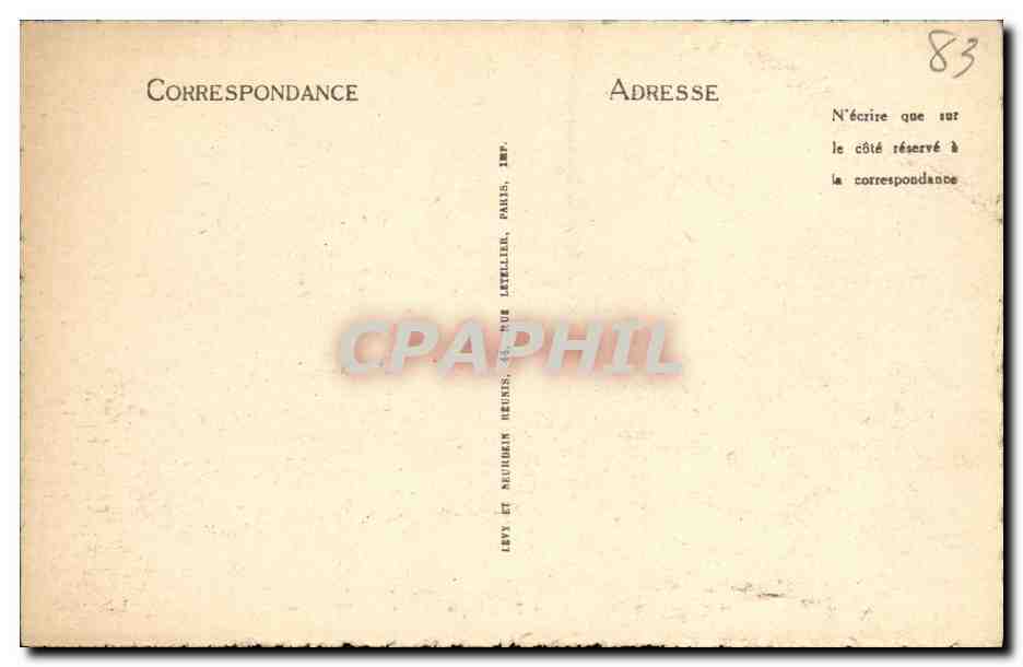 CPA Toulon Place De la Liberte — Verso