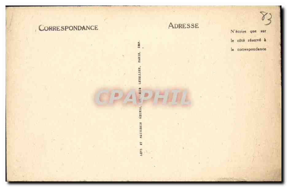 Toulon — La Rade — The Roads — LL, n° 128 — Verso