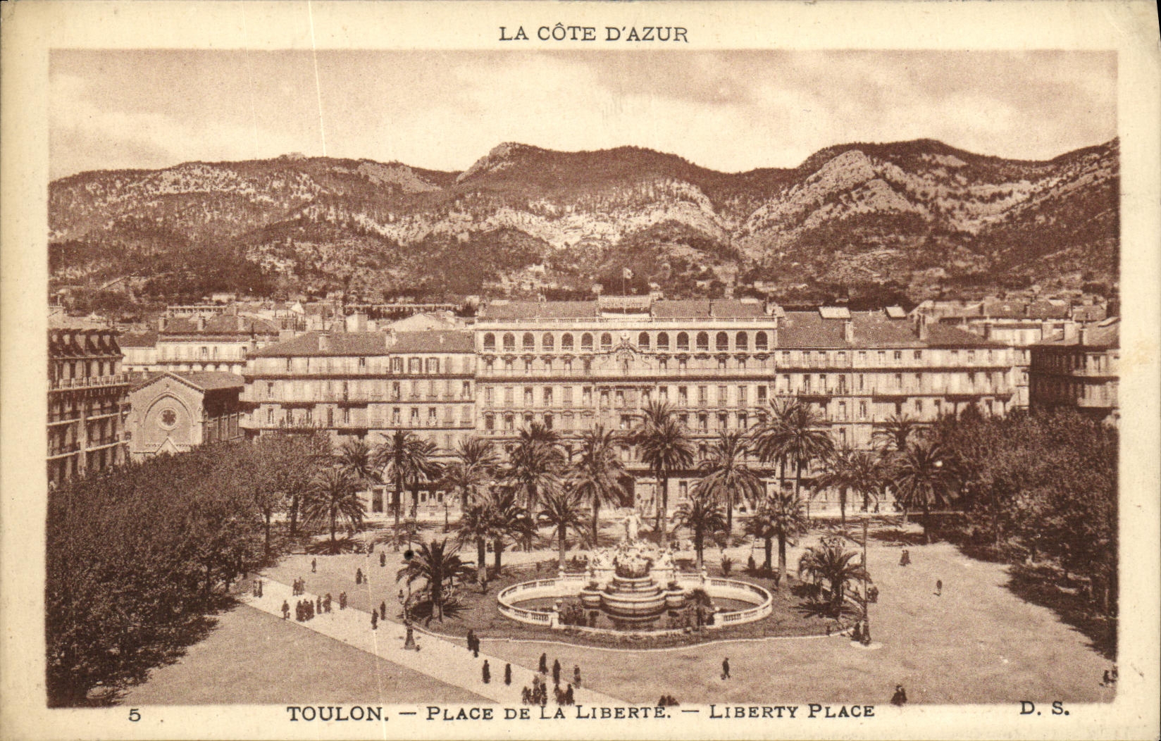 Toulon — Place de la Liberté — Liberty Place — D.S.