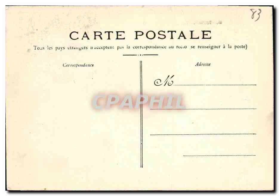 Toulon — Vue générale du Quai — Éditeur non identifié — Rückseite
